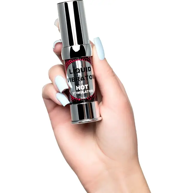 Разогревающий гель с эффектом вибрации Liquid Vibrator Hot Stimulator - 15 мл. Фотография 2.