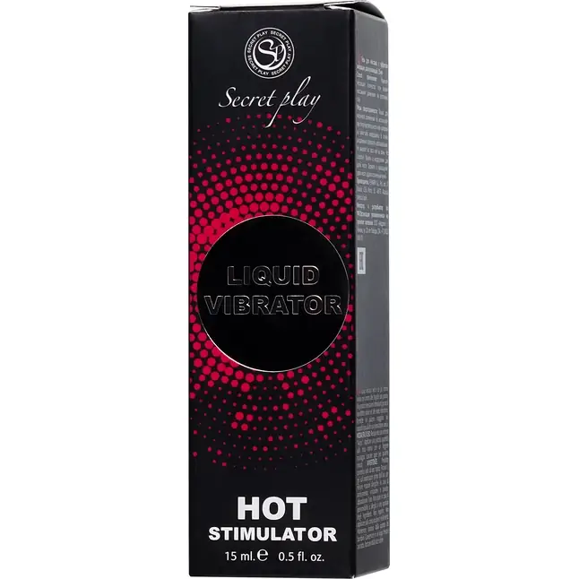 Разогревающий гель с эффектом вибрации Liquid Vibrator Hot Stimulator - 15 мл. Фотография 5.