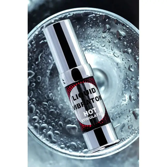 Разогревающий гель с эффектом вибрации Liquid Vibrator Hot Stimulator - 15 мл. Фотография 8.