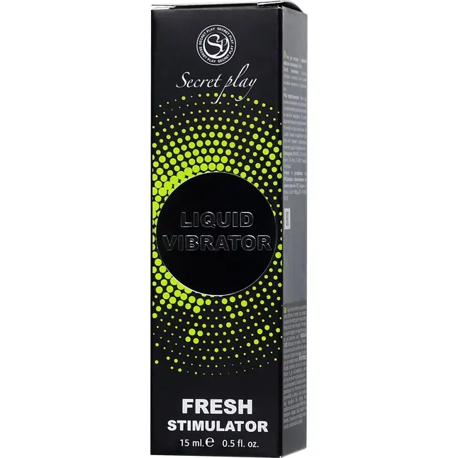 Освежающий гель с эффектом вибрации Liquid Vibrator Fresh Stimulator - 15 мл. Фотография 5.