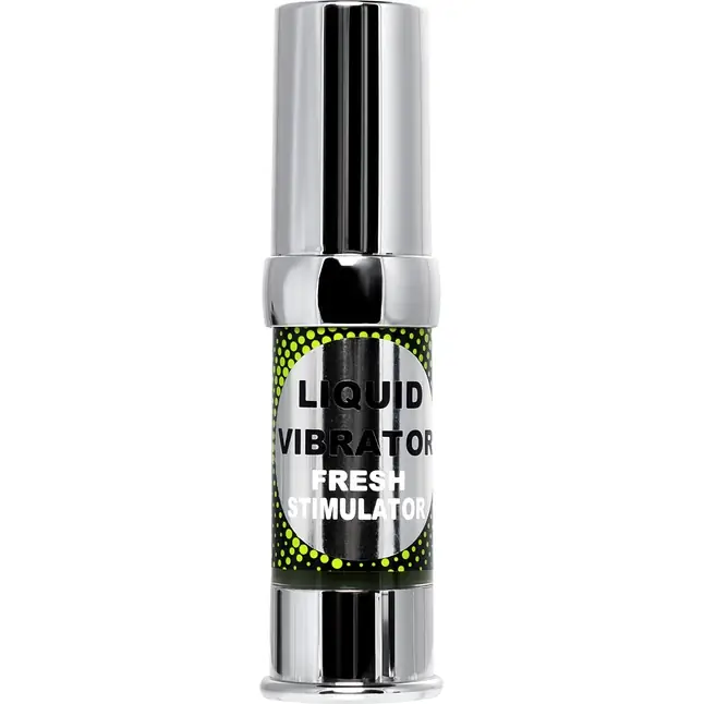 Освежающий гель с эффектом вибрации Liquid Vibrator Fresh Stimulator - 15 мл