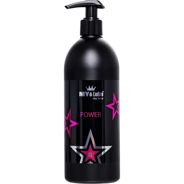 Возбуждающая гель-смазка на водной основе MyLube POWER XL - 500 мл