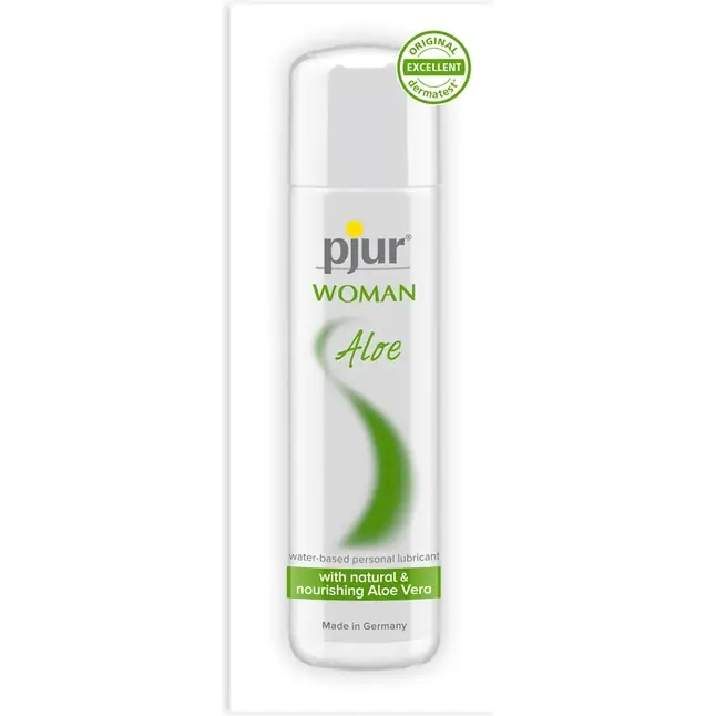 Лубрикант на водной основе pjur WOMAN Aloe - 2 мл - Pjur WOMAN