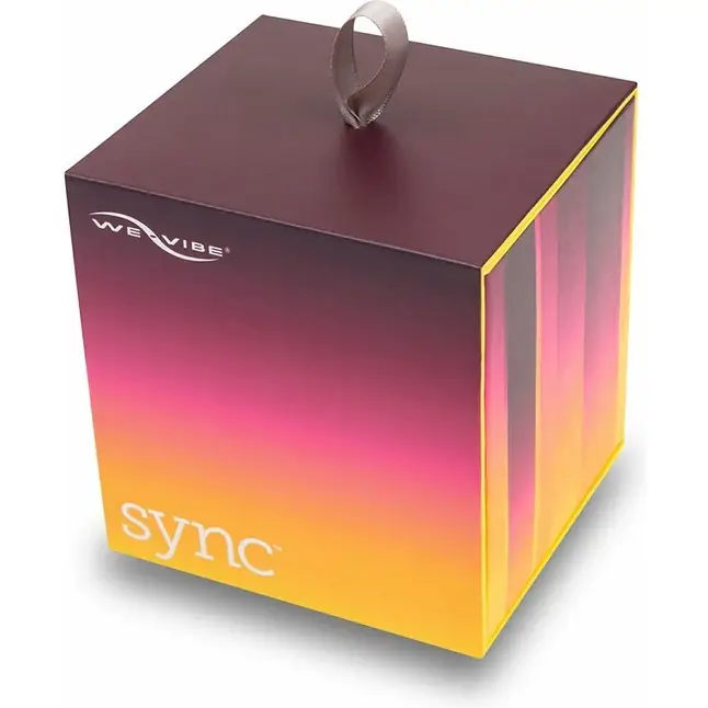 Ярко-розовый вибратор для пар We-Vibe Sync. Фотография 8.