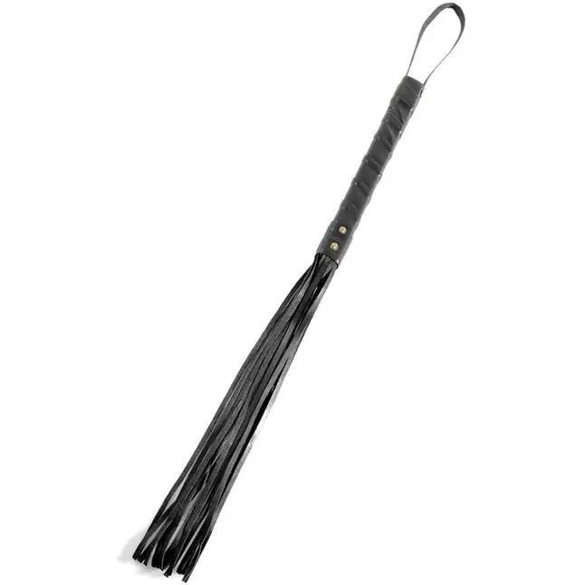 Черная плеть First Time Flogger - 63,5 см - Fetish Fantasy Series. Фотография 2.