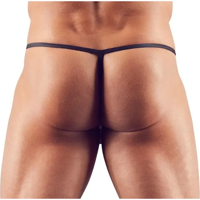 Открытые мужские трусы-стринги с кольцом - Svenjoyment underwear. Фотография 3.