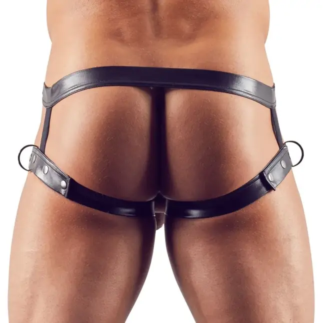 Матовые шорты-сбруя на бедра - Svenjoyment underwear. Фотография 3.