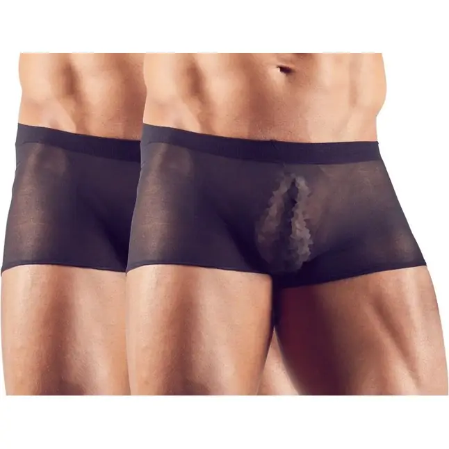 Набор из 2 капроновых трусов-шорт - Svenjoyment underwear