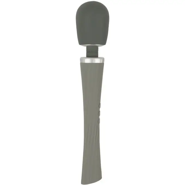Серый жезловый вибратор Super Strong Wand Vibrator - You2Toys. Фотография 2.