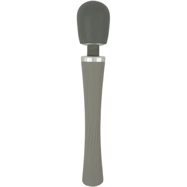 Серый жезловый вибратор Super Strong Wand Vibrator - You2Toys. Фотография 3.