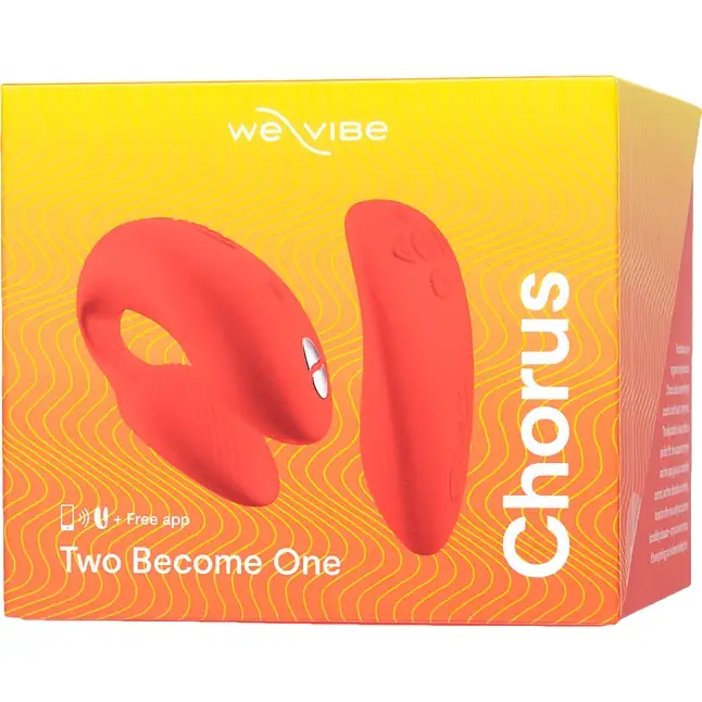 Коралловый вибратор для пар We-Vibe Chorus. Фотография 12.
