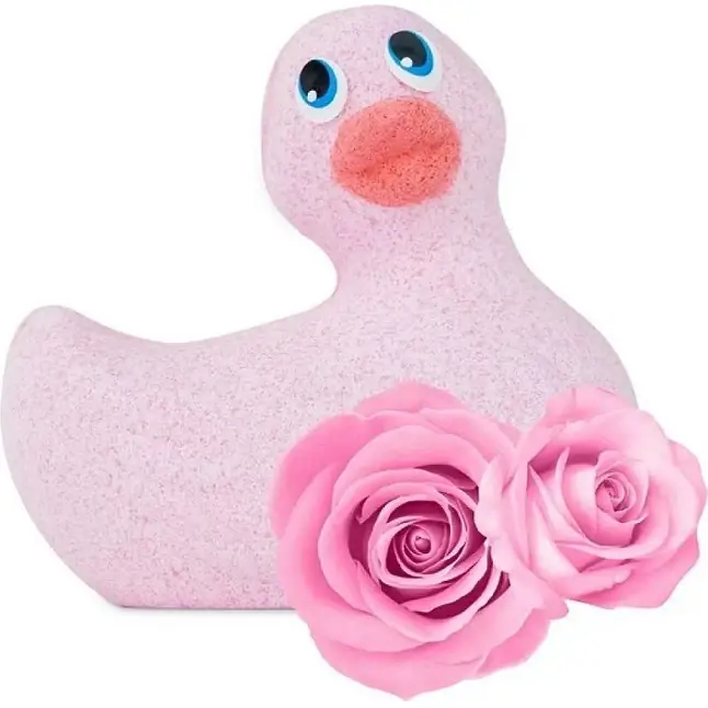 Бомба для ванны I Rub My Duckie Rose с ароматом розы