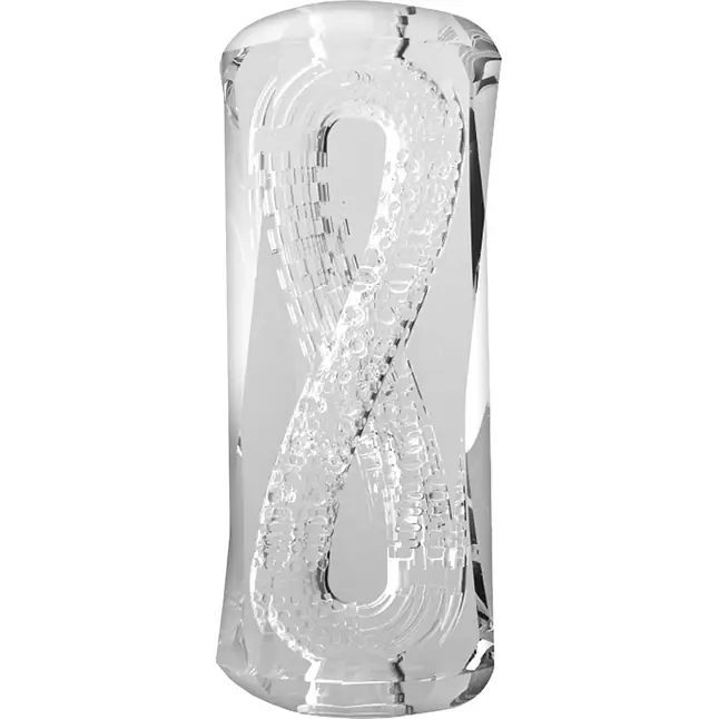 Прозрачный мастурбатор MensMax Xross Beads х Rock Open. Фотография 4.