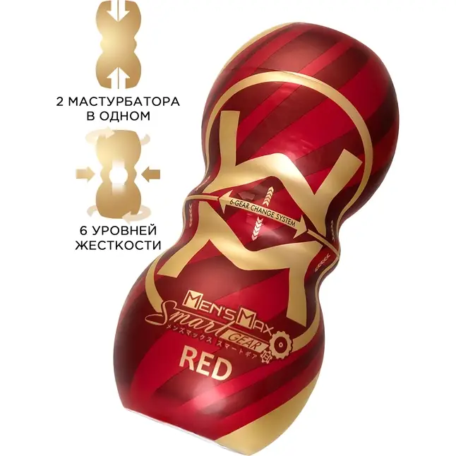 Мастурбатор MensMax Smart Gear RED. Фотография 2.