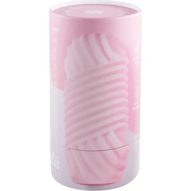Розовый мастурбатор Marshmallow Maxi Honey - Marshmallow. Фотография 5.