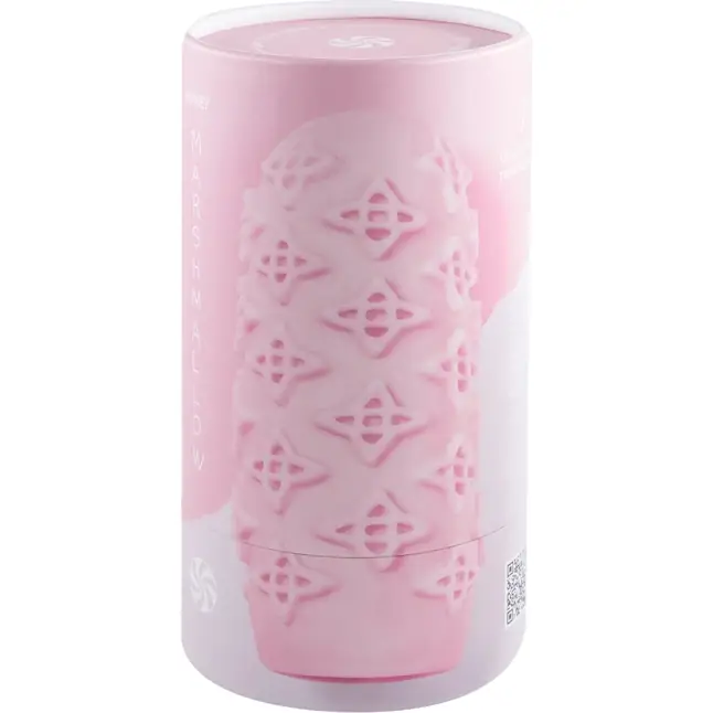 Розовый мастурбатор Marshmallow Maxi Honey - Marshmallow. Фотография 6.