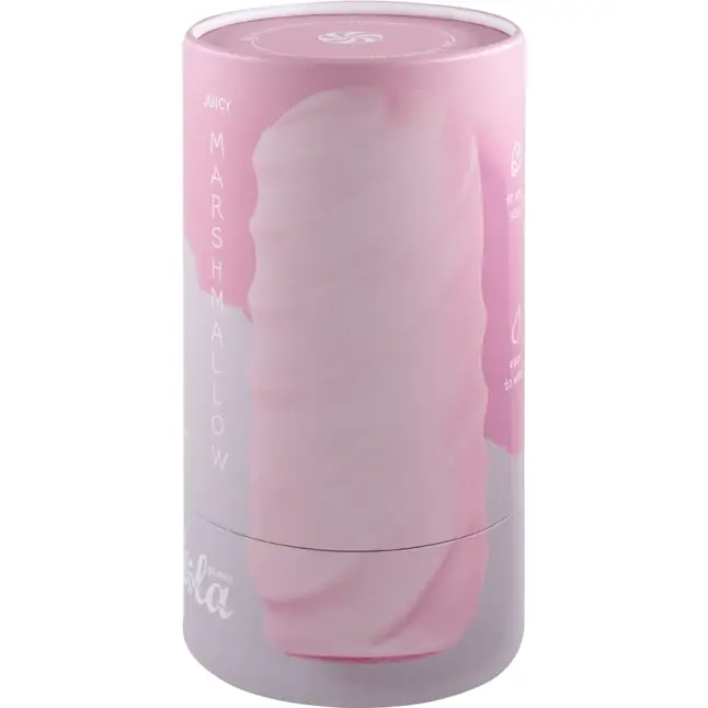Розовый мастурбатор Marshmallow Maxi Juicy - Marshmallow. Фотография 5.