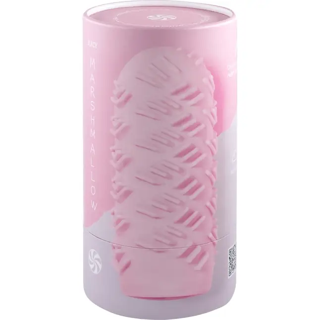 Розовый мастурбатор Marshmallow Maxi Juicy - Marshmallow. Фотография 6.