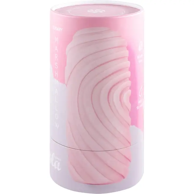 Розовый мастурбатор Marshmallow Maxi Sugary - Marshmallow. Фотография 5.