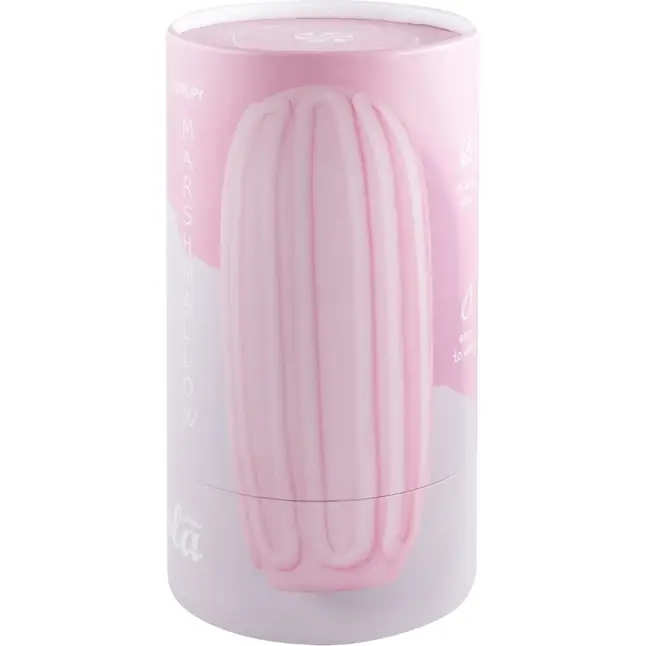 Розовый мастурбатор Marshmallow Maxi Syrupy - Marshmallow. Фотография 5.