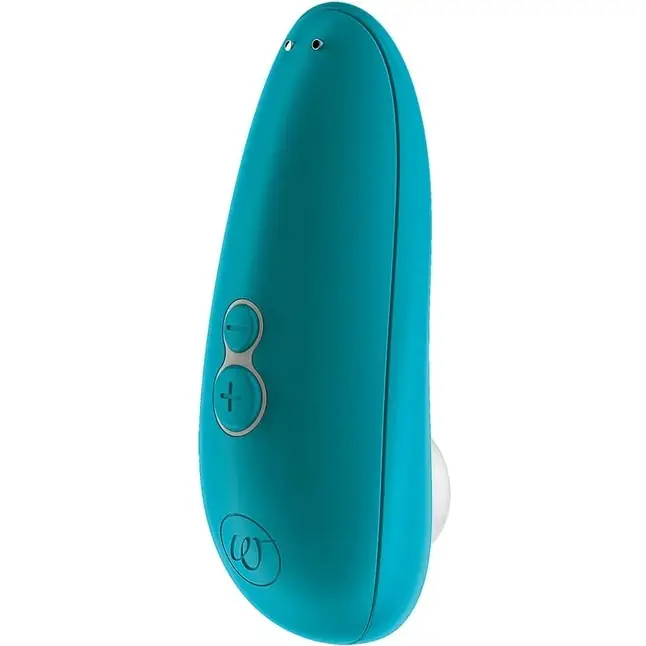 Бирюзовый клиторальный стимулятор Womanizer Starlet 3. Фотография 3.