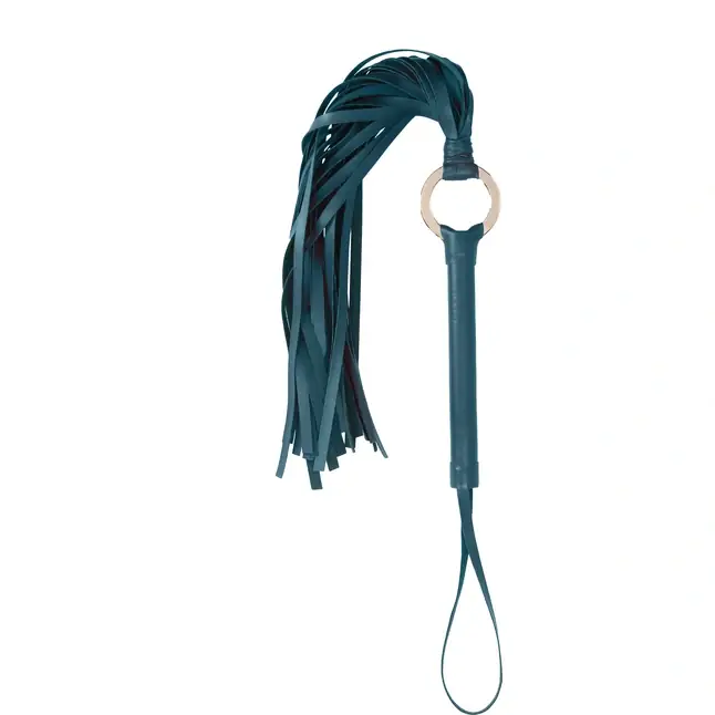 Зеленый хлыст Flogger - 70 см - Ouch!