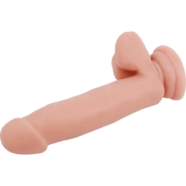 Телесный фаллоимитатор-реалистик Dual Density Dildo - 18 см - Mr Dixx. Фотография 6.