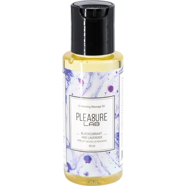 Массажное масло Pleasure Lab Enchanting с ароматом черной смородины и лаванды - 50 мл
