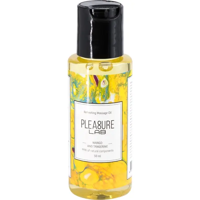 Массажное масло Pleasure Lab Refreshing с ароматом манго и мандарина - 50 мл