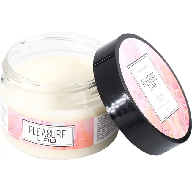 Массажный крем Pleasure Lab Delicate с ароматом пиона и пачули - 100 мл. Фотография 2.