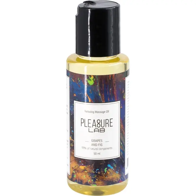 Массажное масло Pleasure Lab Relaxing с ароматом винограда и инжира - 50 мл