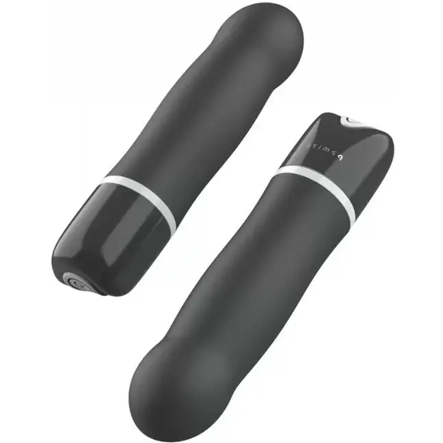 Черный мини-вибратор Bdesired Deluxe - 15,3 см. Фотография 3.