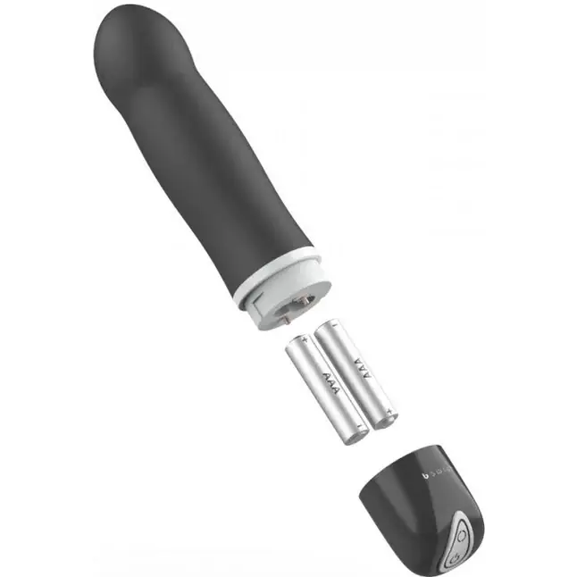 Черный мини-вибратор Bdesired Deluxe - 15,3 см. Фотография 4.