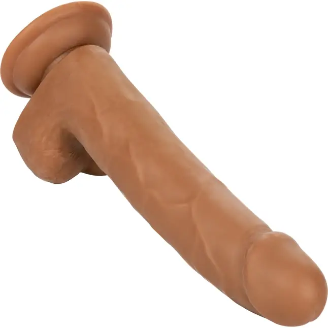 Коричневый фаллоимитатор Size Queen 8 - 25,5 см - Size Queen. Фотография 7.