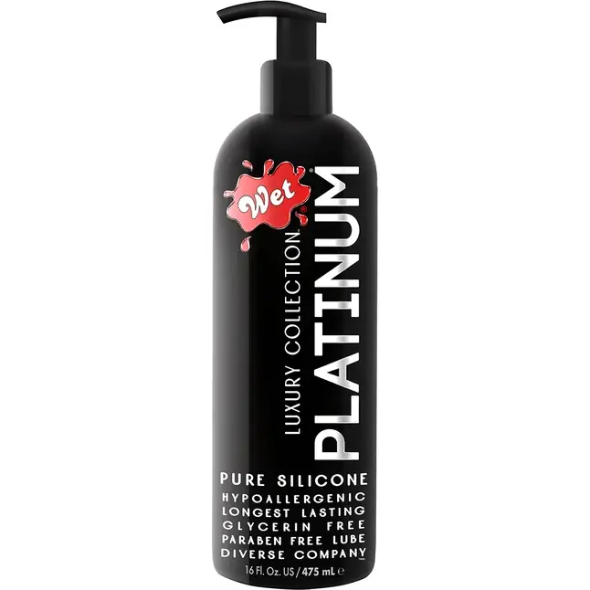 Гель-лубрикант на силиконовой основе Wet Platinum - 475 мл - Wet Platinum