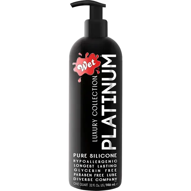 Гель-лубрикант на силиконовой основе Wet Platinum - 946 мл - Wet Platinum