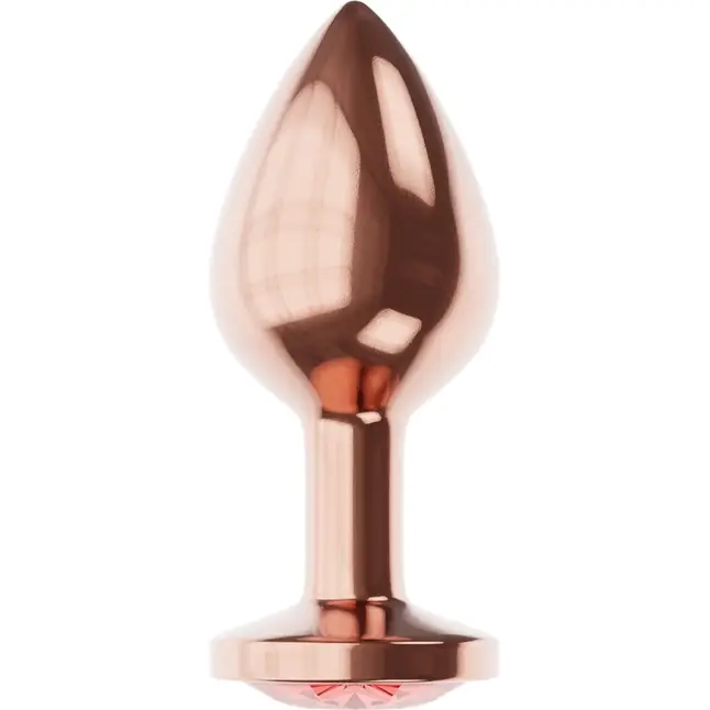 Пробка цвета розового золота с малиновым кристаллом Diamond Ruby Shine S - 7,2 см - Diamond