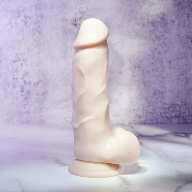 Гибкий фаллоимитатор Real Supple Poseable - 21,5 см. Фотография 8.