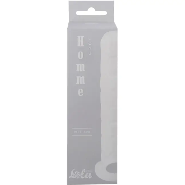 Белый фаллоудлинитель Homme Long - 15,5 см - Homme. Фотография 4.