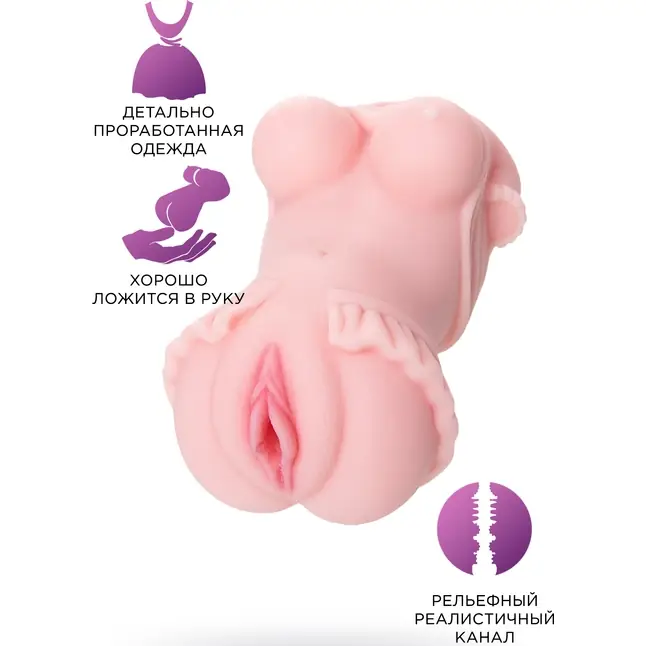 Мастурбатор-вагина Little Flower - Juicy Pussy. Фотография 2.