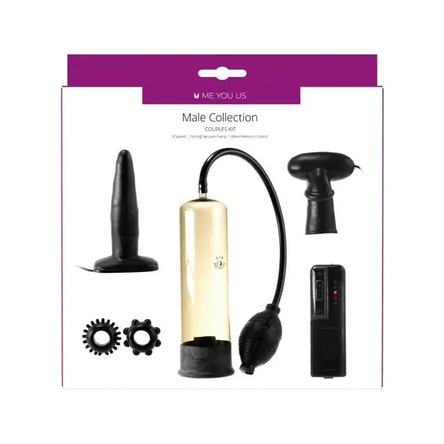 Набор мужских игрушек Male Collection Couples Kit. Фотография 2.