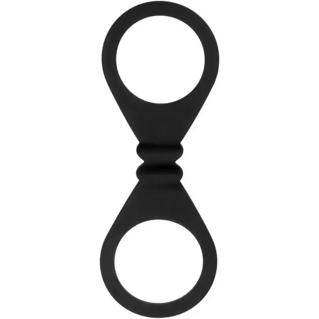 Черный набор для бондажа Bound To Please Blindfold Wrist And Ankle Cuffs. Фотография 2.