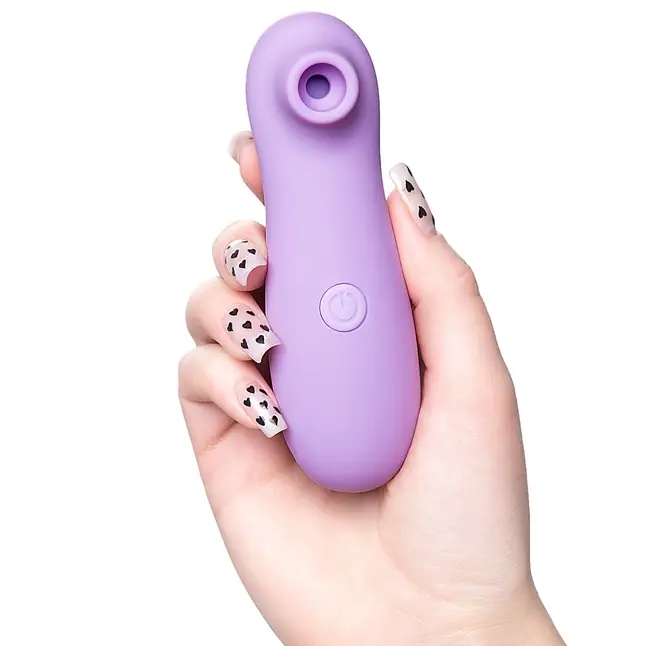 Сиреневый вакуум-волновой стимулятор клитора Lilac - Flovetta. Фотография 2.