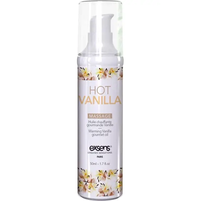 Разогревающее массажное масло с ароматом ванили Gourmet Hot Vanilla - 50 мл. Фотография 2.