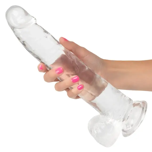 Прозрачный фаллоимитатор-гигант Size Queen 10 - 30,5 см - Size Queen. Фотография 2.