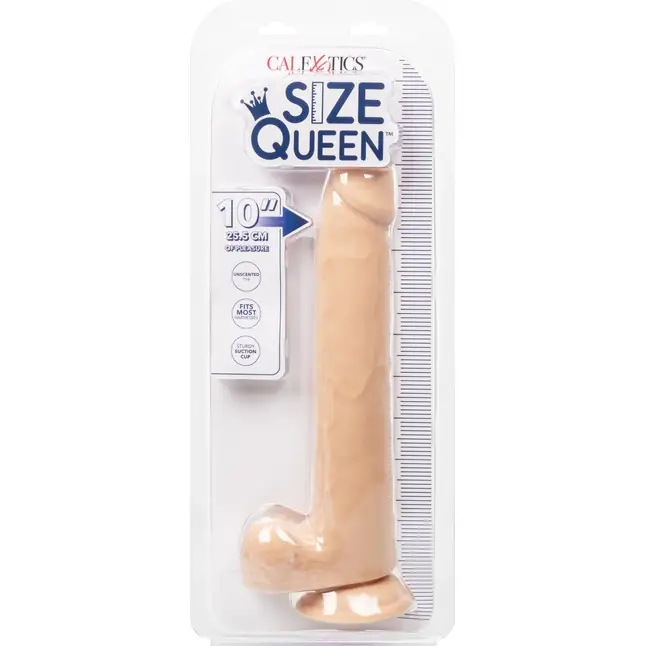 Телесный фаллоимитатор-гигант Size Queen 10 - 30,5 см - Size Queen. Фотография 2.
