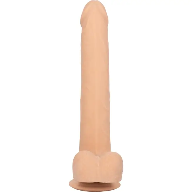 Телесный фаллоимитатор-гигант Size Queen 10 - 30,5 см - Size Queen. Фотография 7.