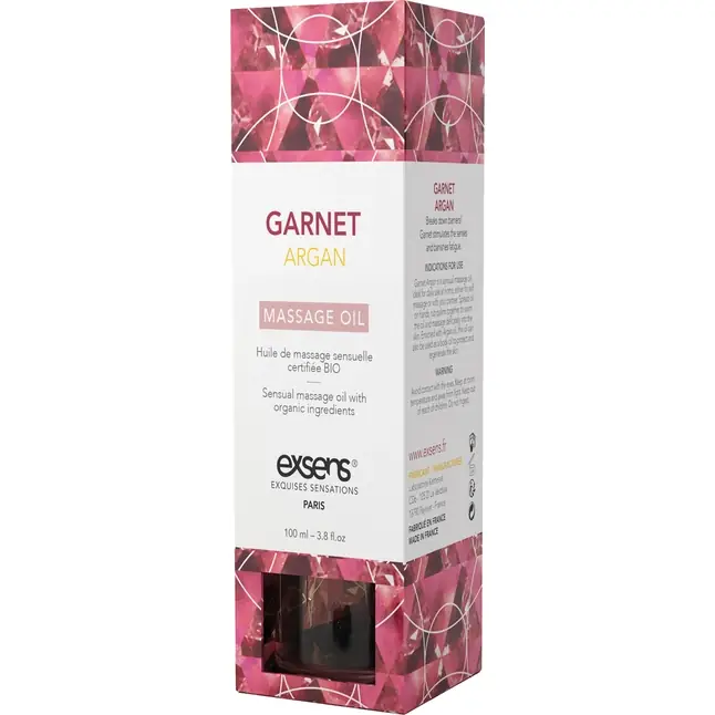 Органическое массажное масло GARNET ARGAN - 100 мл. Фотография 3.