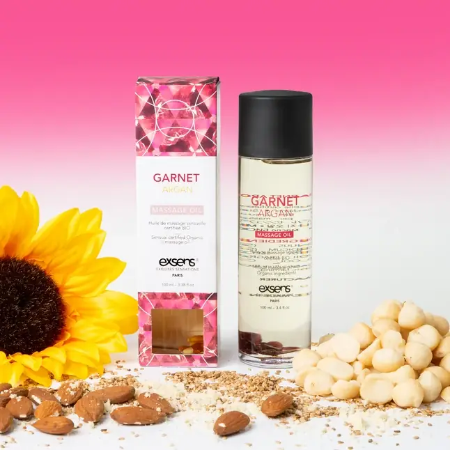 Органическое массажное масло GARNET ARGAN - 100 мл. Фотография 4.