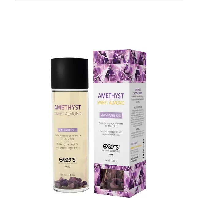 Органическое массажное масло AMETHYST SWEET ALMOND - 100 мл